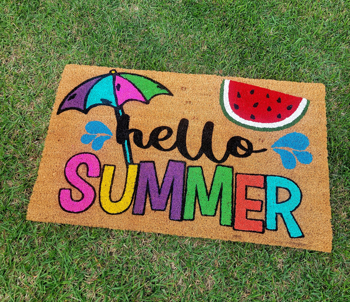 Hello Summer Doormat