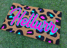Load image into Gallery viewer, Filled Leopard Doormat
