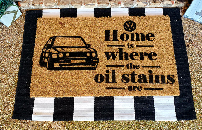 Oil Stains Doormat