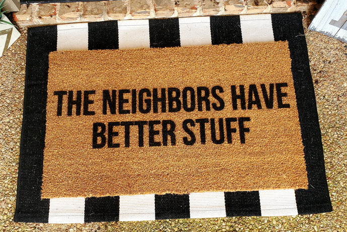 Neighbors Doormat