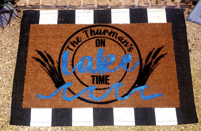 Lake Time Doormat