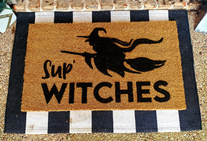 Sup' Witches Doormat