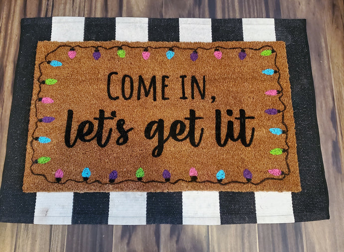 Get Lit Doormat