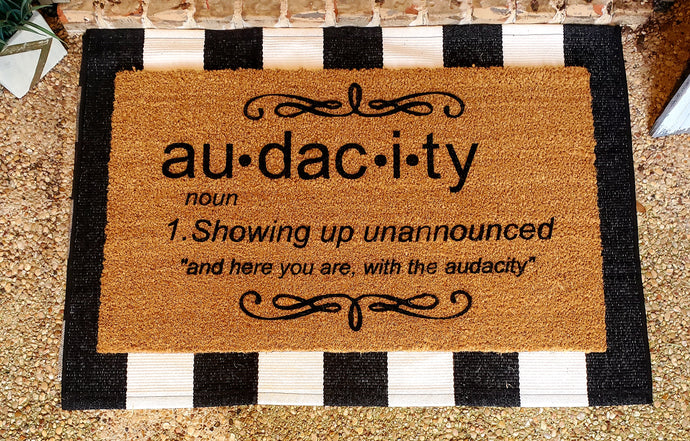 Audacity Doormat