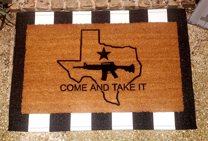 Come & Take it Doormat