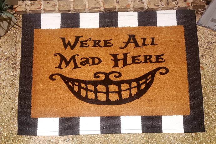 All Mad Here Doormat