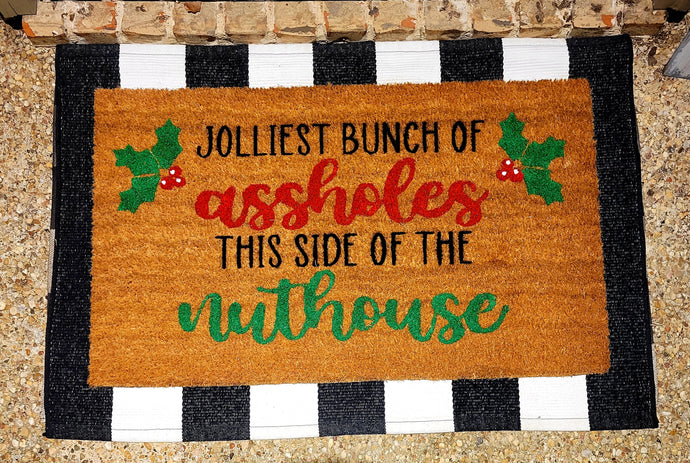Jolliest Assholes Doormat