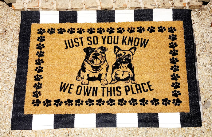 Own the Place Doormat