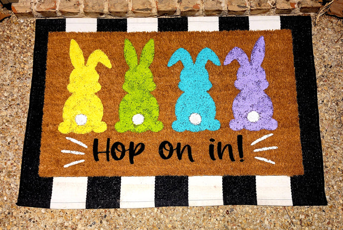 Hop on in Doormat