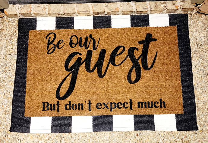 Be our Guest Doormat
