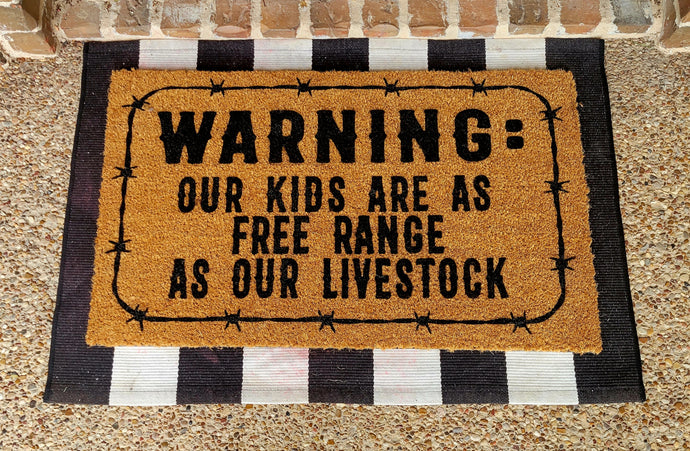 Free Range Doormat