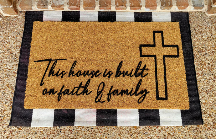 Family & Faith Doormat
